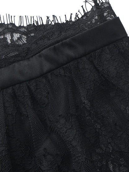 Alexandra Lace Black Top