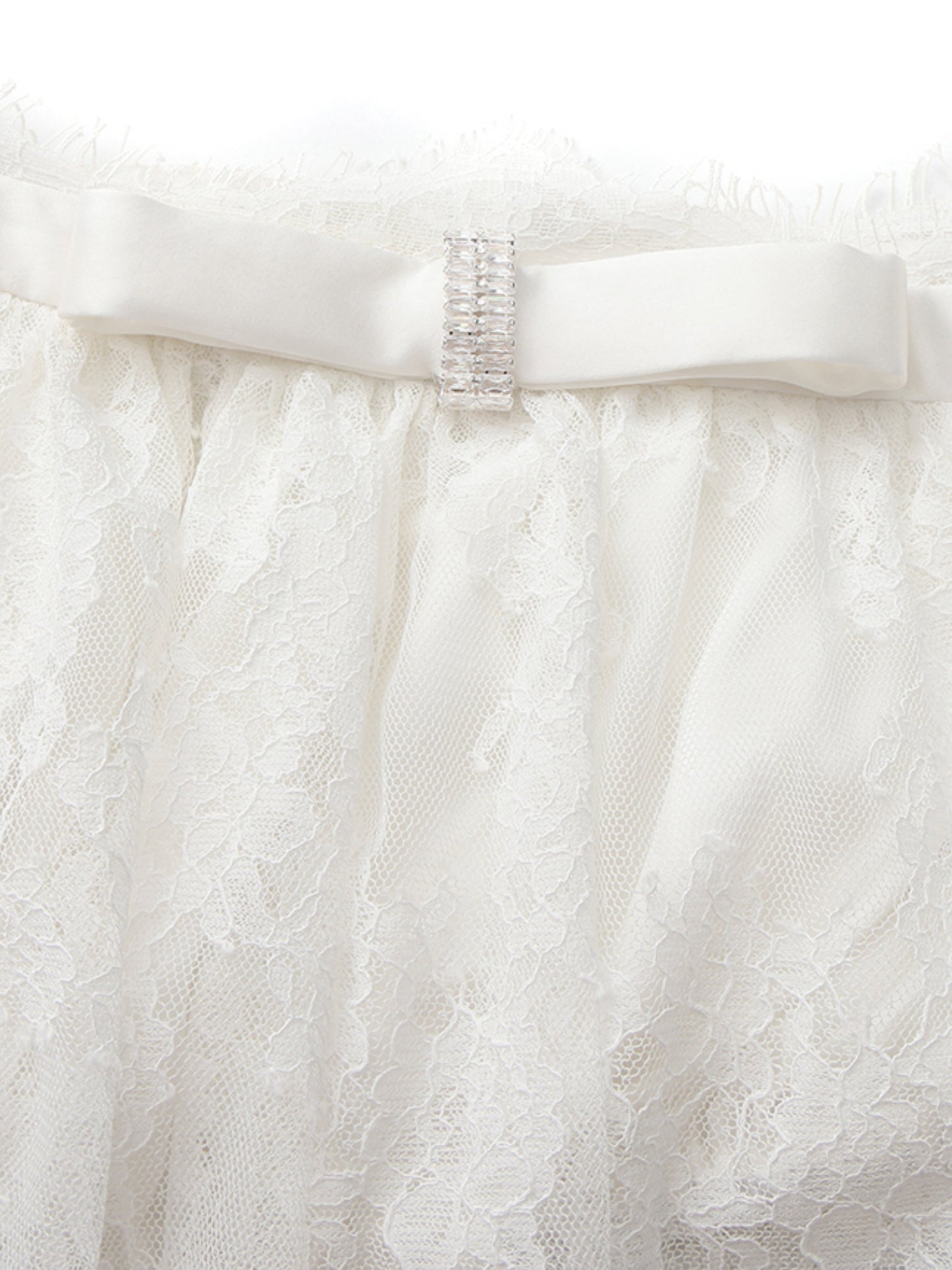 Alexandra Lace White Top
