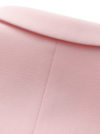 Alina Waist-Cinched Pink Top