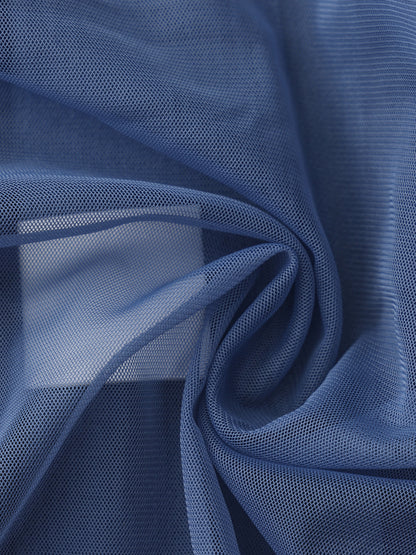 Amara Open-Back Blue Top