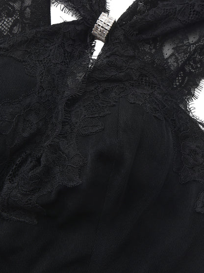 Nina Cutout Black Dress