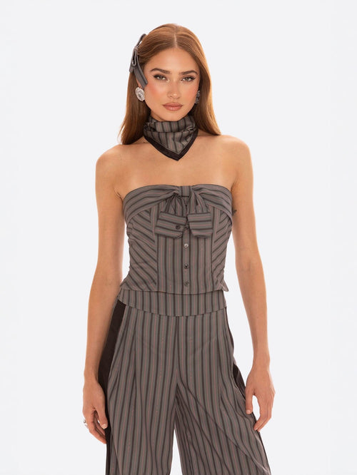 Amber Top (Gray)