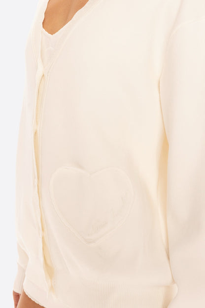 Carrie Cardigan (White)