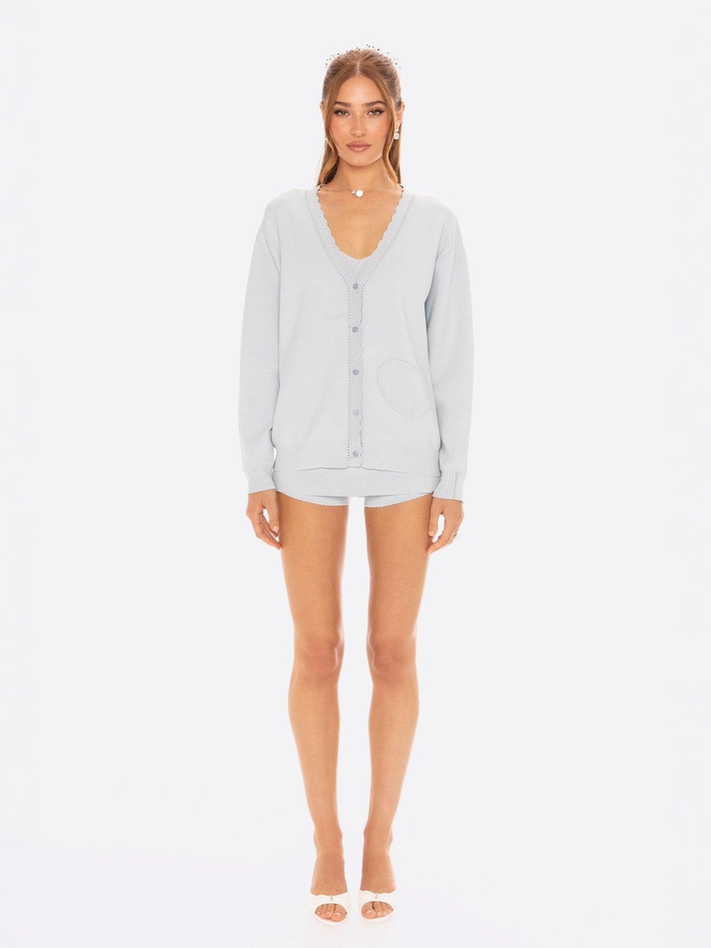 Carrie Cardigan (Blue)