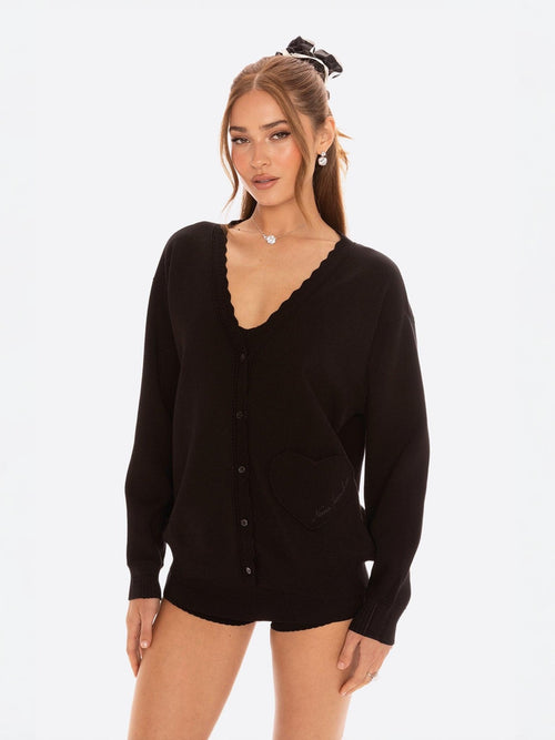 Carrie Cardigan (Black)