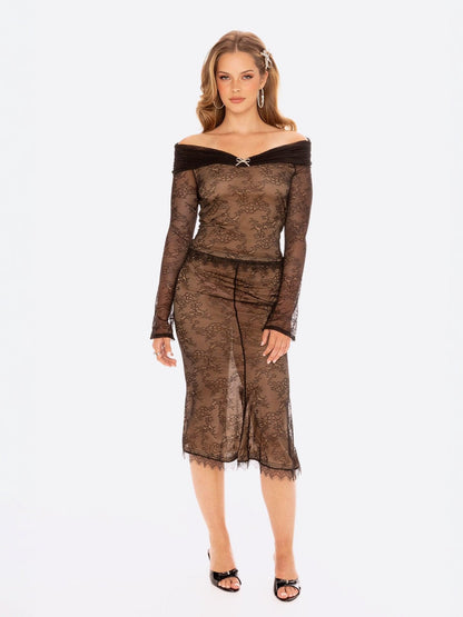 Evelina Skirt (Black) (Final Sale)