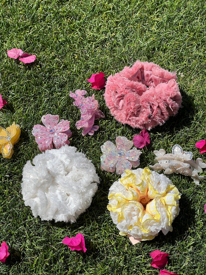 Amani Scrunchie (White)
