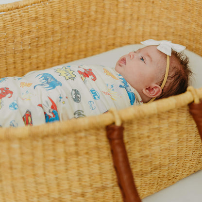 Knit Swaddle Blanket - Justice League