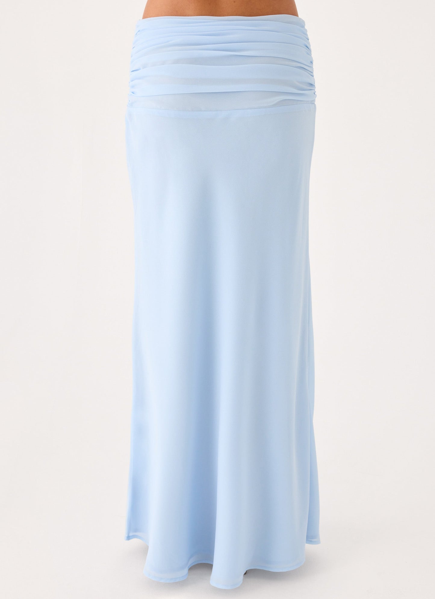 Lauretta Maxi Skirt - Baby Blue