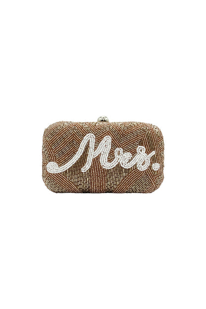 Beaded MRS Bag