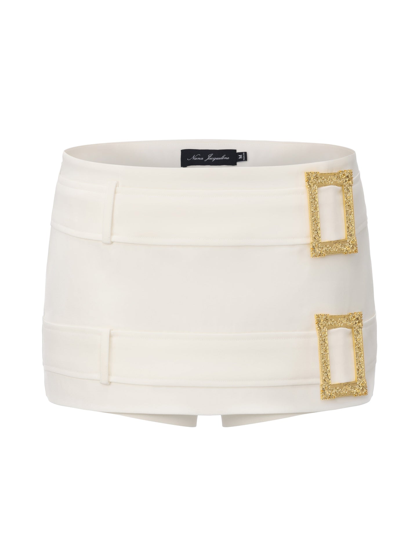 Lou Belted White Skort