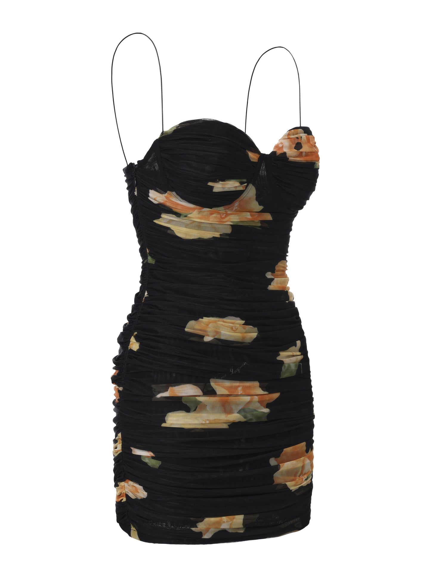 Gia Ruched Floral Dress