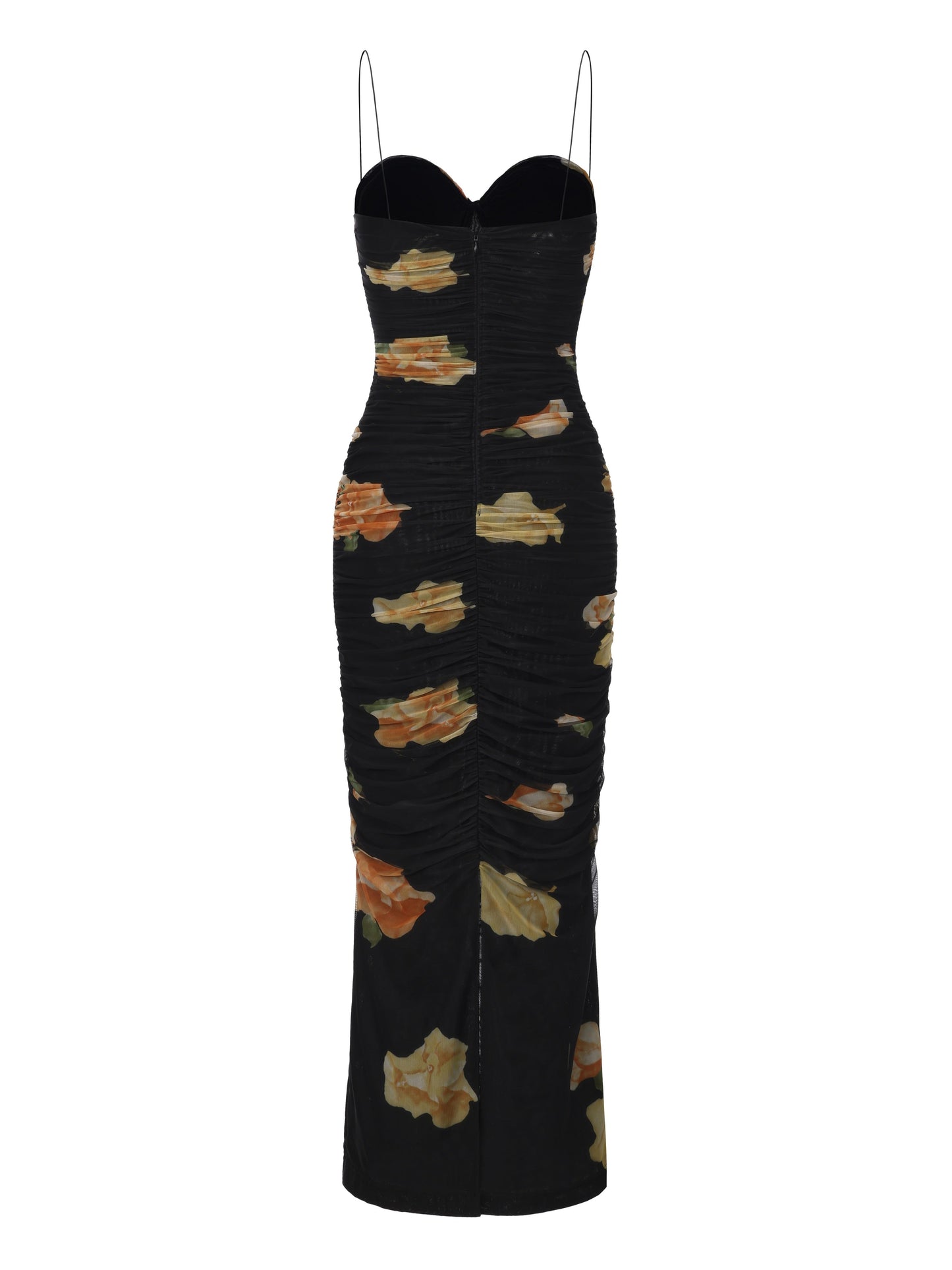Claudia Ruched Floral Dress