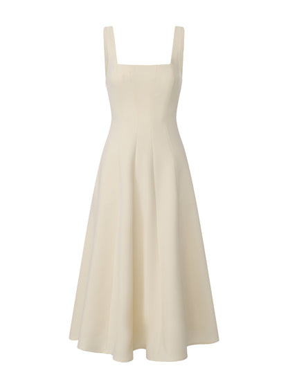 Delilah Cut Out Champagne Dress