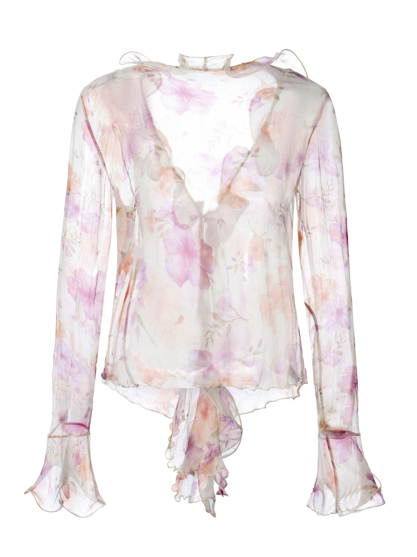 Monroe Ruffle Floral Blouse