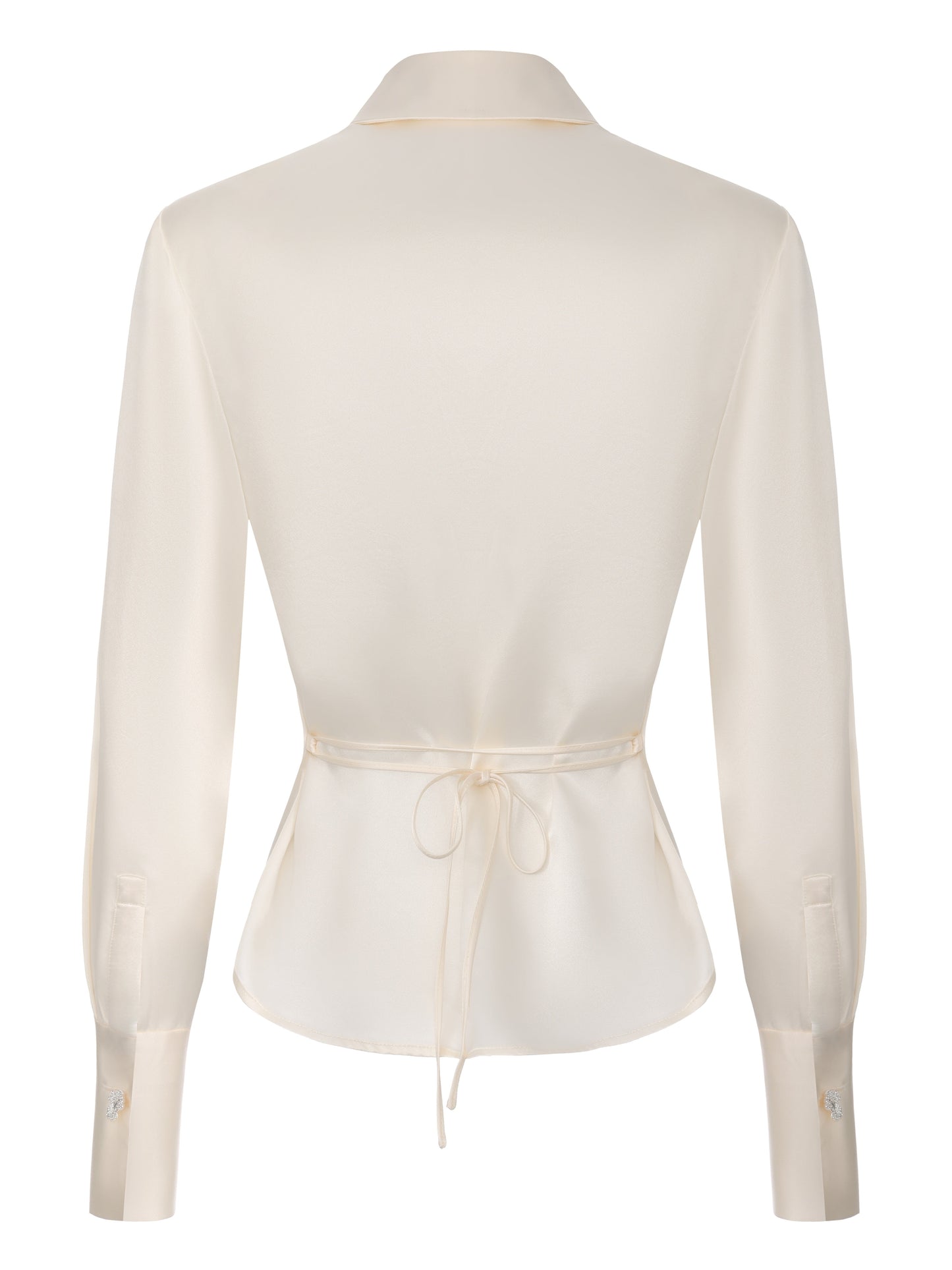 Eva Tie-Back Champagne Shirt