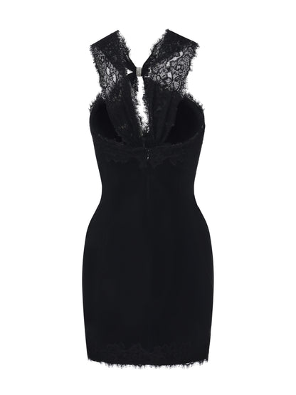 Nina Cutout Black Dress