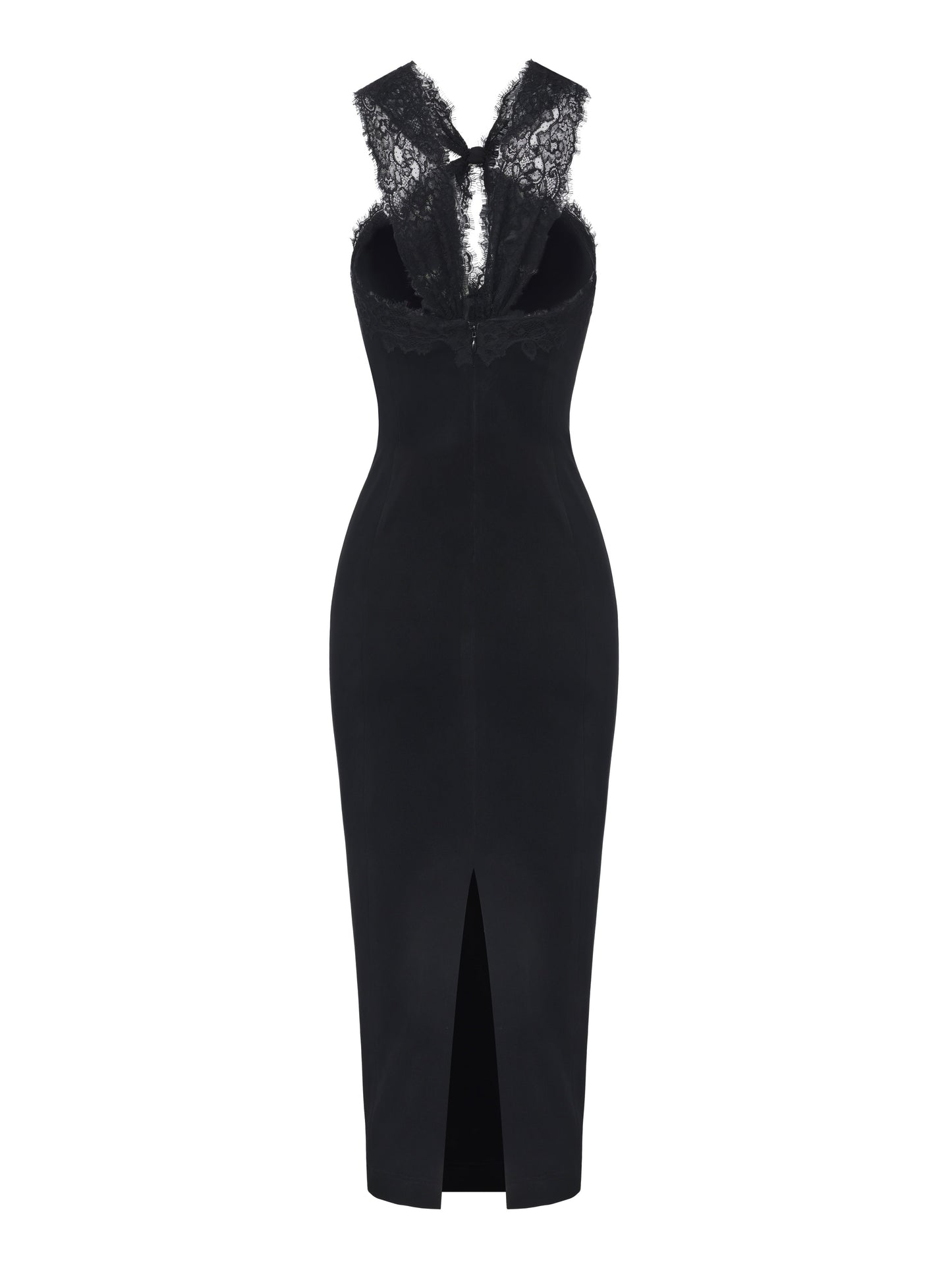 Alexandra Cutout Black Dress