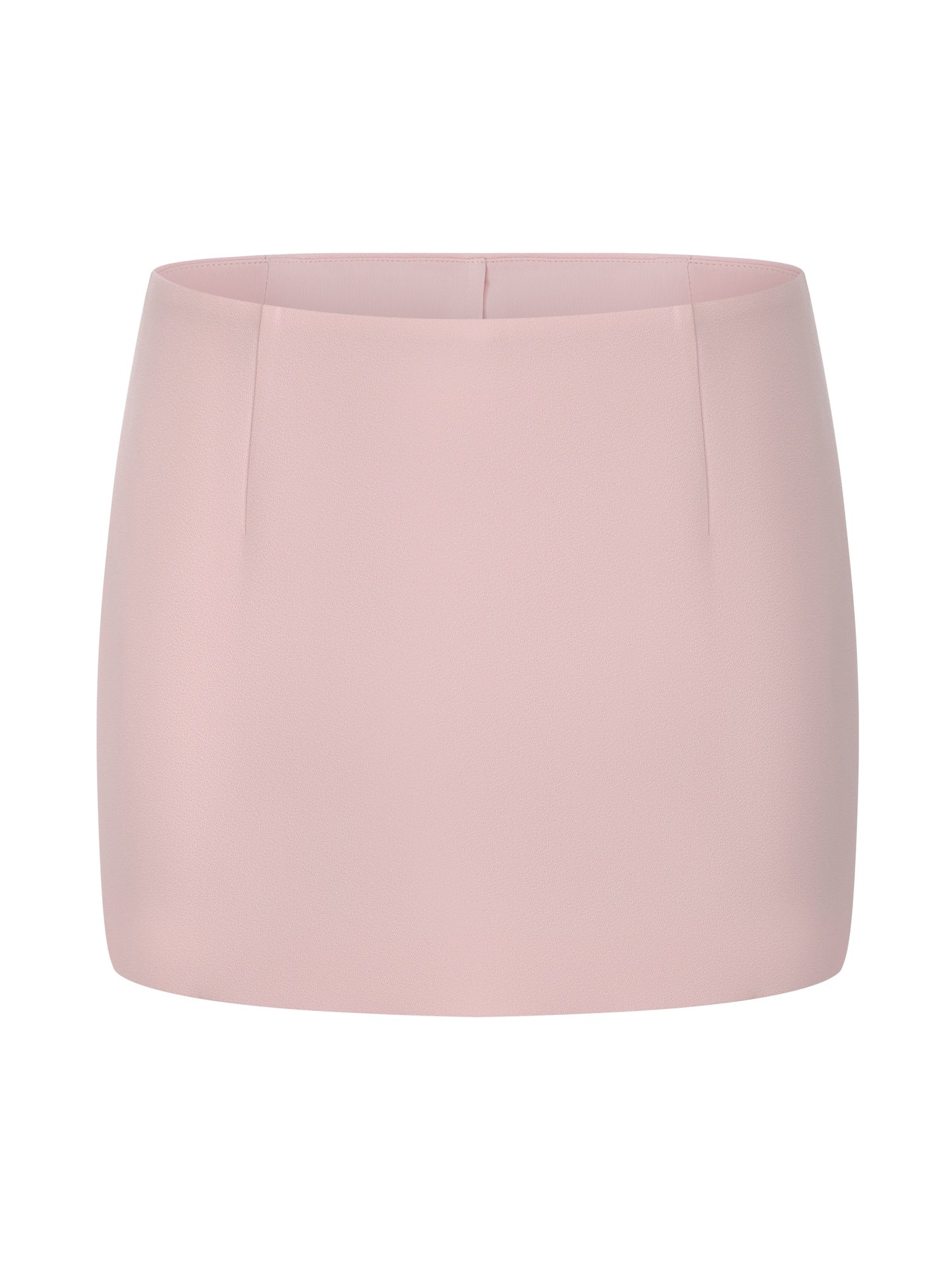 Alina Straight Pink Mini Skirt