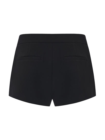 Avalon Straight Black Shorts