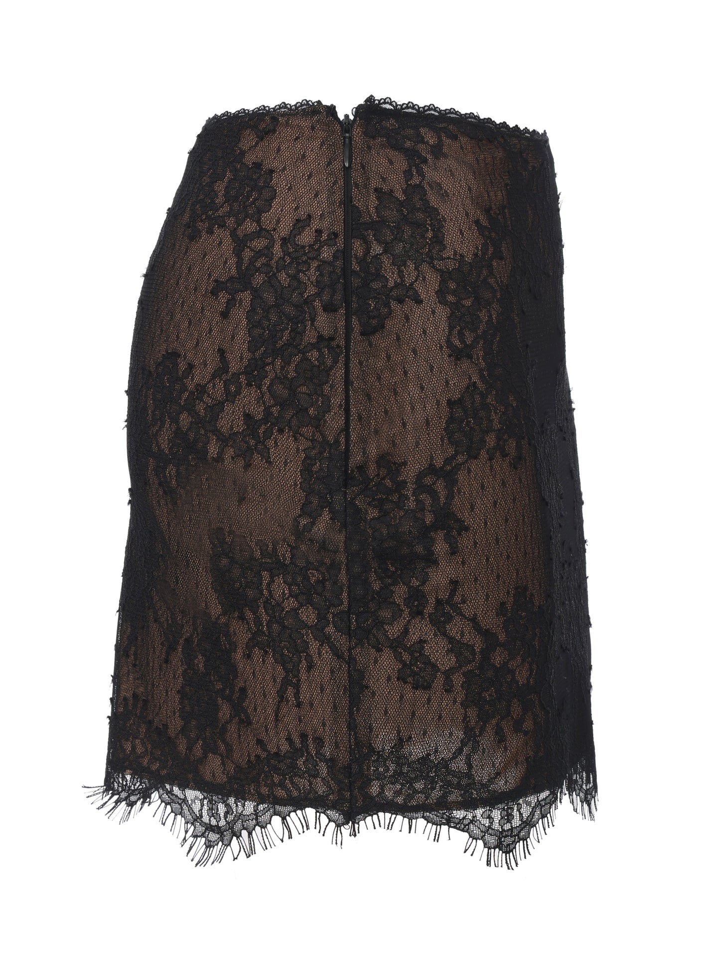 Alexandra Lace Black Skirt