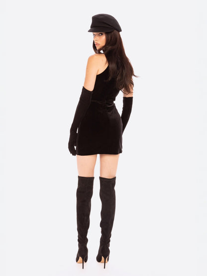 Estelle Velvet Mini Dress