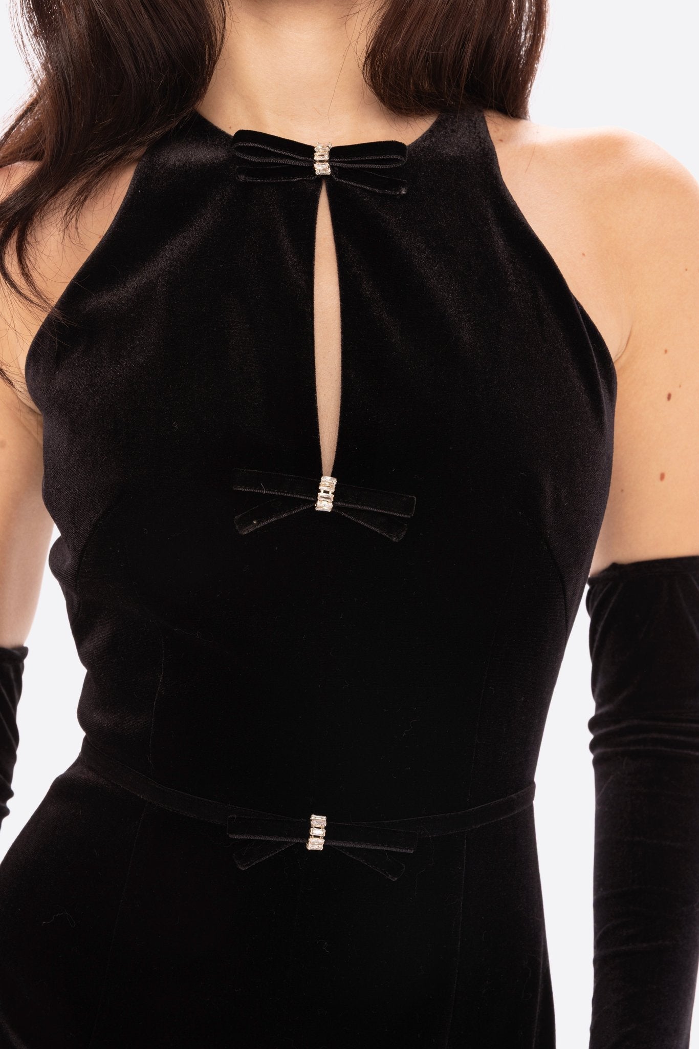 Estelle Velvet Mini Dress