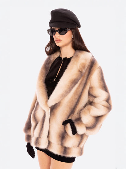 Bianca Faux Fur Coat