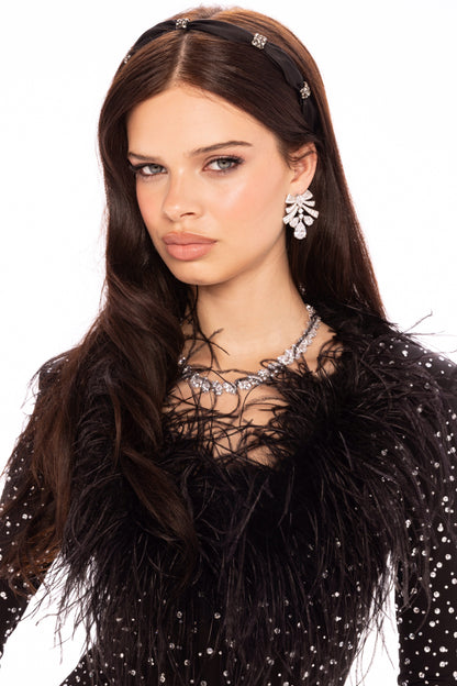 Margot Feather Mini Dress