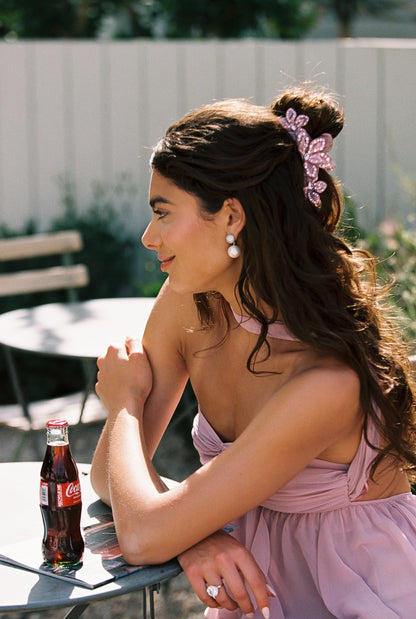 Bianca Hair Clip (Purple)
