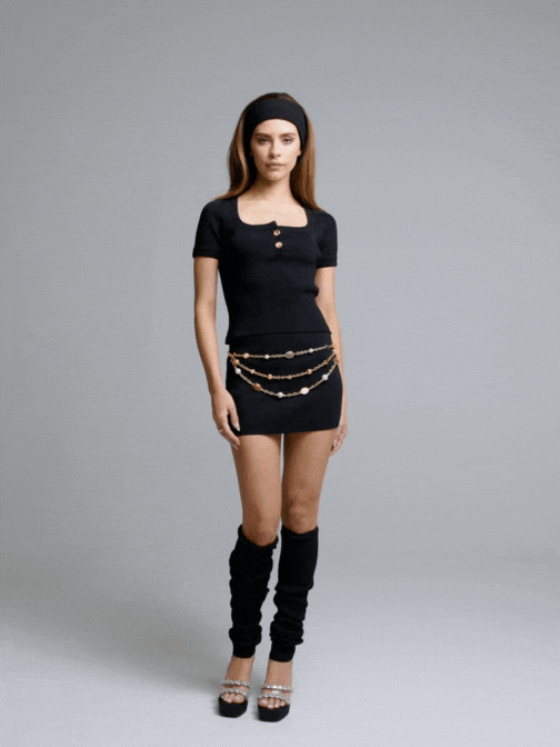 Gemma Top (Black) (Final Sale)