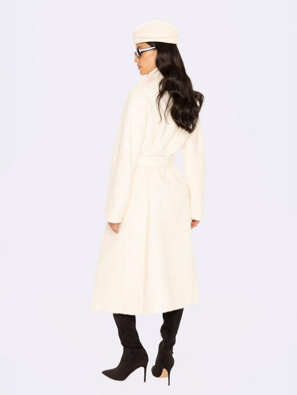 Audrey Long Coat (Off-white)