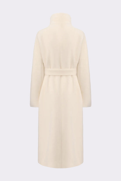 Audrey Long Coat (Off-white)