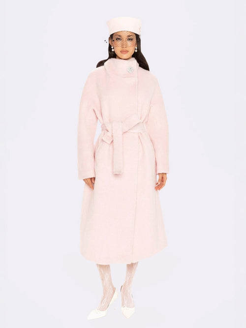 Audrey Long Coat (Pink)