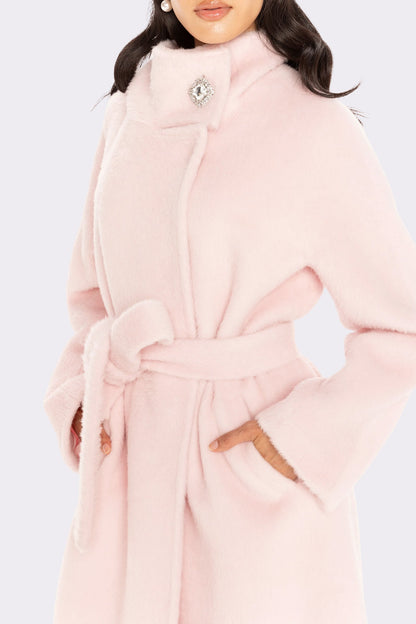 Audrey Long Coat (Pink)