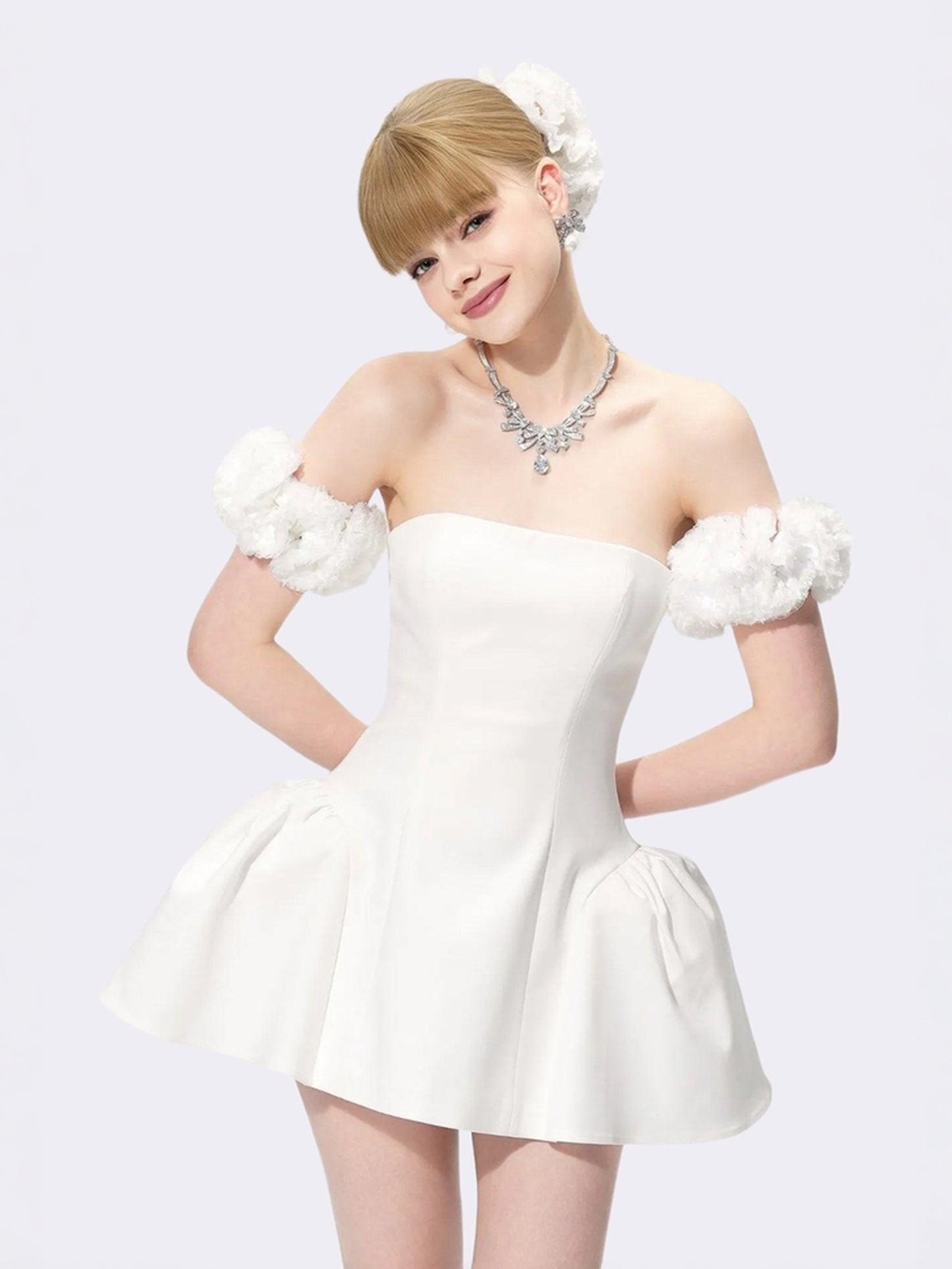 Flora Dress (White)