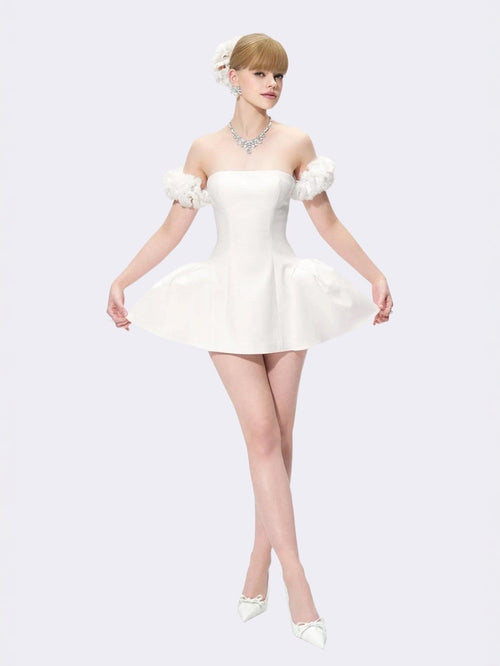 Flora Dress (White)