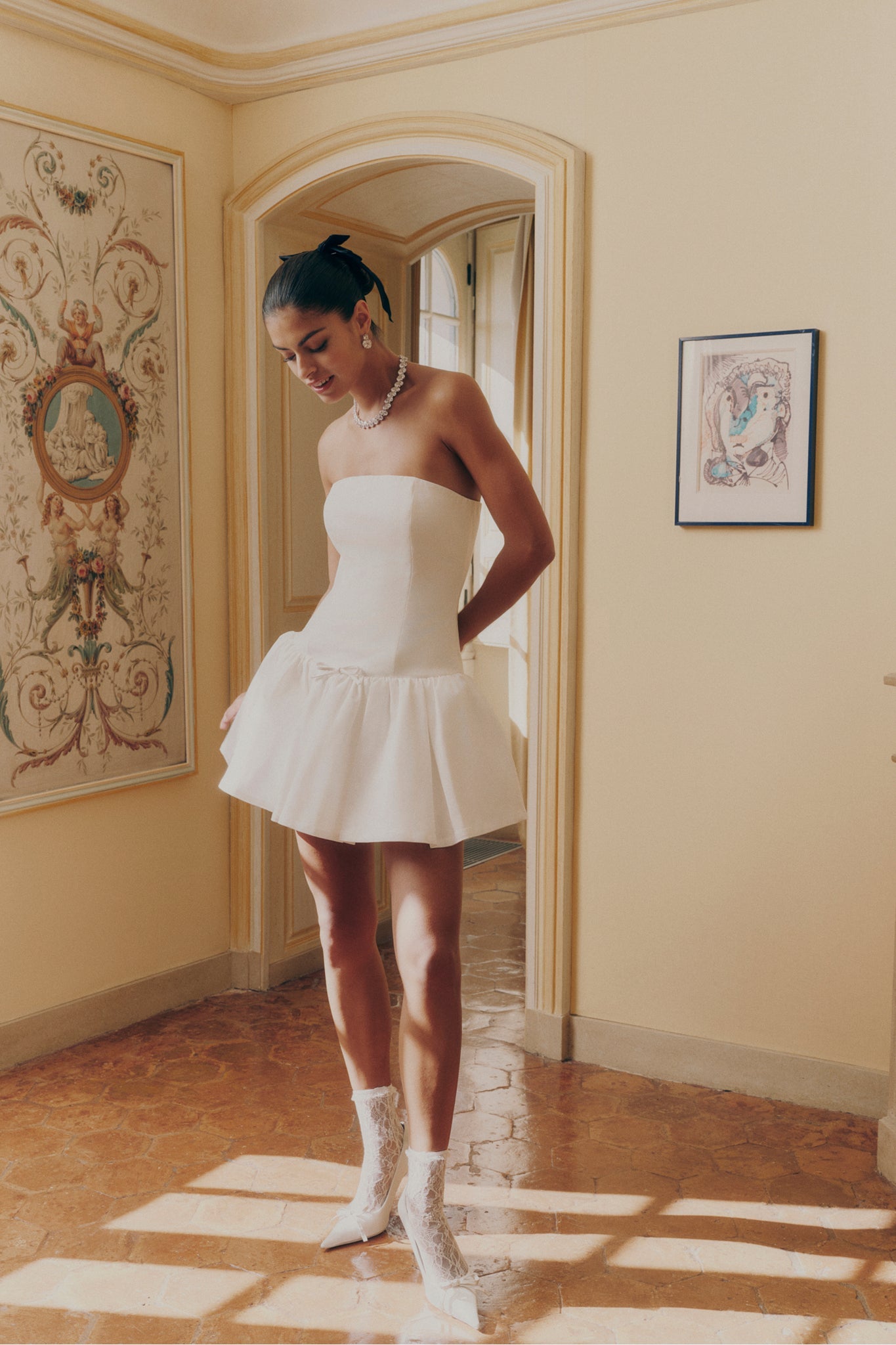 Josie Dress (White)