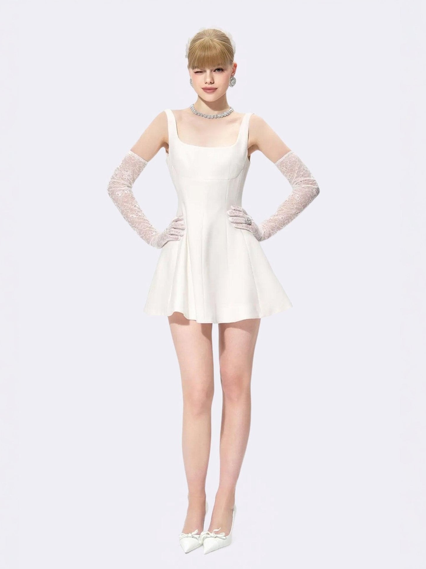 Marianne Dress (White)