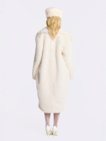 Marisa Fur Coat (White)