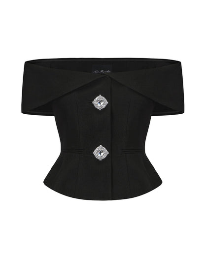 Blakely Top (Black) (Final Sale)