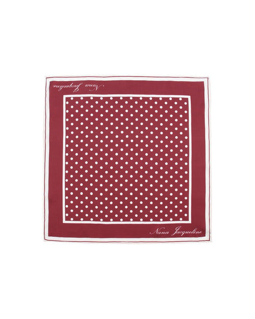 Bridget Pocket Square (Red)