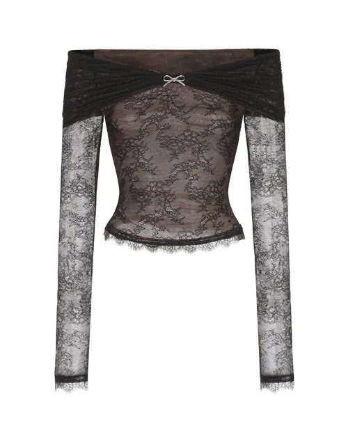 Evelina Top (Black) (Final Sale)