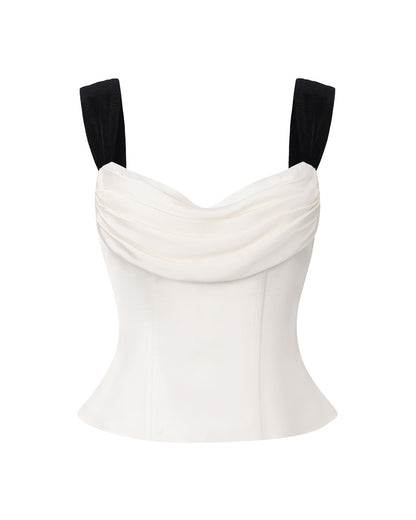 Gia Bow Top (White)