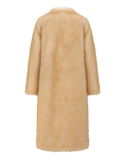 Isolde Faux Fur Long Coat