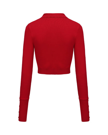 Jenna Cardigan (Red)