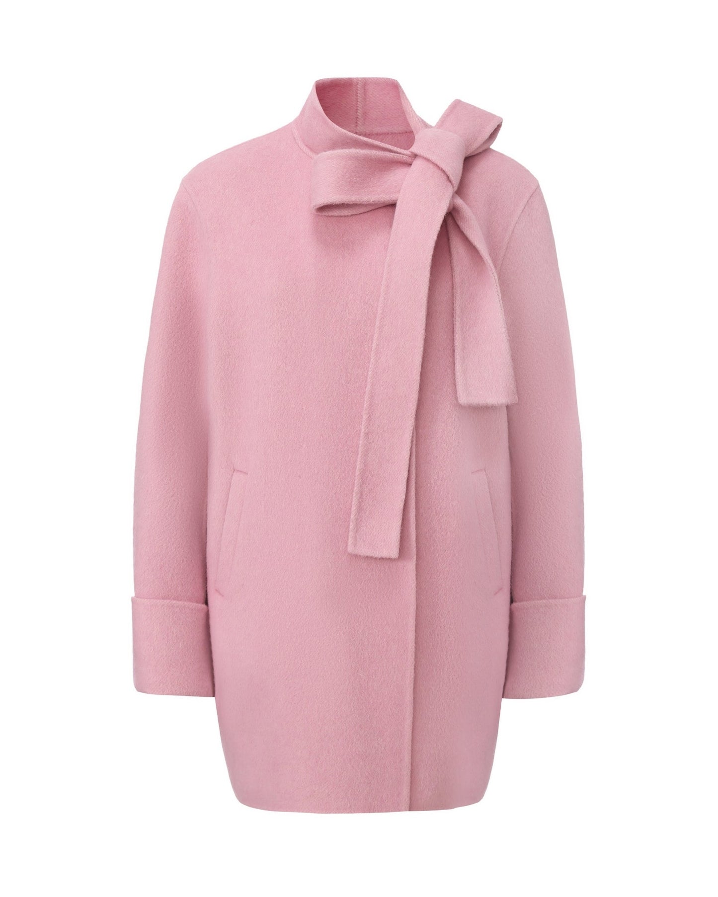 Juliette Cocoon Coat (Pink)
