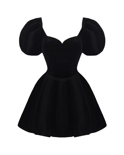Lillian Velvet Mini Dress