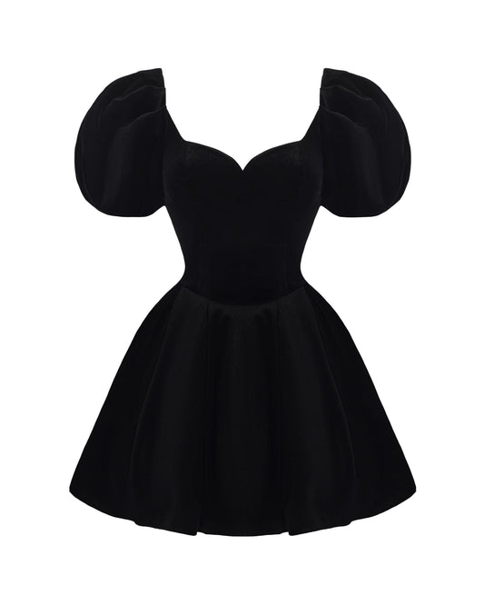 Lillian Velvet Mini Dress