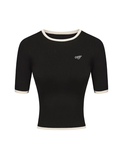 Luna Top (Black & White)